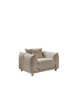 Streamdale Furniture Luxurious Teddy Velvet Sofa - Enhance Your Living Space With Plush Comfort