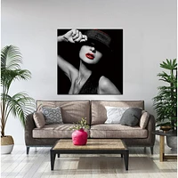 Simplie Fun The Girl Acrylic Wall Art (40 H X 40 W)