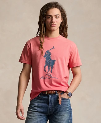 Polo Ralph Lauren Men's Classic-Fit Big Pony Jersey T-Shirt