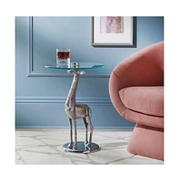 Safavieh Gillard Giraffe Base Accent Table
