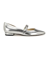 Nine West Women's Luso Pointy Toe Slip-on Dress Flats