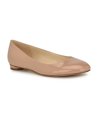 Nine West Women's Robbe Round Toe Slip On Dress Flats
