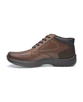 Pazstor Men's Premium Comfort Leather Low Ankle Boots