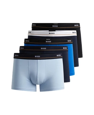 Boss by Hugo Men's 5-Pack Trunk Essential Underwear