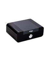 Bey-Berk Carbon Fiber Design 40 Cigar Humidor