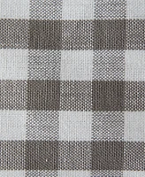 Design Imports Gingham Check Kitchen Collection, Gray, Dishtowel Set