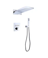 Streamdale Furniture Dual Shower Heads and Handheld with Valve