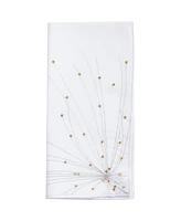 Saro Lifestyle Cascading Firework Design Napkin Set of 4, 20"x20"