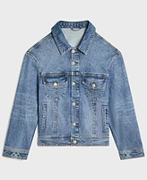 Mode of One Men's Regular-Fit Denim Trucker Jacket, Created for Macy's