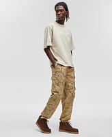 Mode of One Men's Regular-Fit Pull On Camo Print Cargo Joggers, Created for Macy's