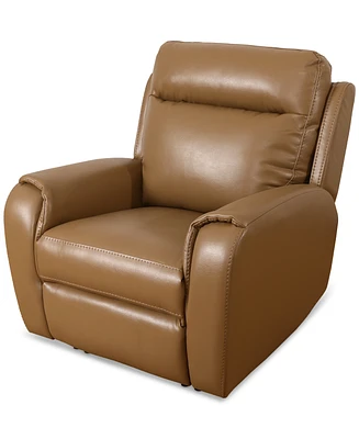 Closeout! Sheeler Faux Leather Manual Glider Recliner Chair