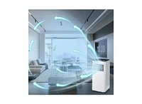 Slickblue 8000 Btu Portable Air Conditioner with Fan and Dehumidifier Mode