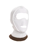 Muk Luks Men's Unisex Reversible Camo Facemask, Adventure Grey, One Size