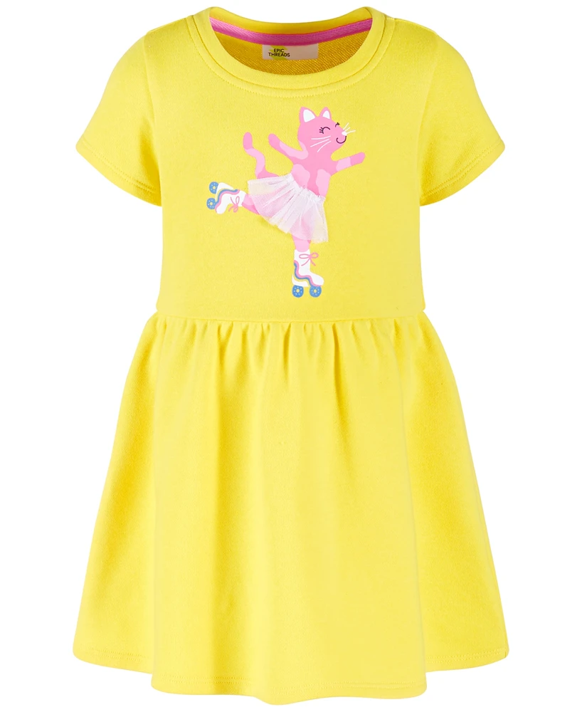 Epic Threads Toddler Girls Roller Cat Dress, Created for Macy's