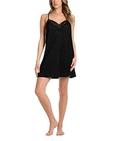 Midnight bakery women's satin sleepwear chemise