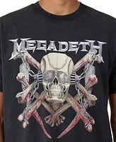 Cotton On Men's Loose Fit Music T-Shirt - Megadeth