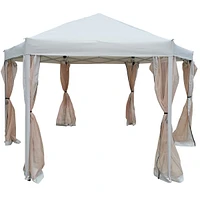 13 Ft. W X 13 Ft. D X 9.2FT Pop-Up Gazebo Tent Outdoor Canopy