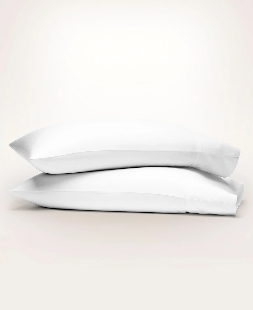 Color Sense 300 Thread Count 100% Cotton Sateen Pillowcase Set, King
