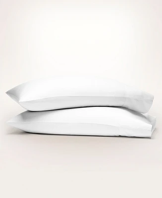 Color Sense 300 Thread Count 100% Cotton Sateen Pillowcase Set, King