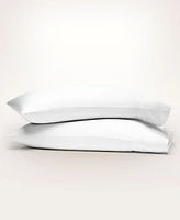 Color Sense 300 Thread Count 100% Cotton Sateen Pillowcase Set, King