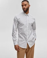Mode of One Men's Slim-Fit Button-Down Sport Shirt