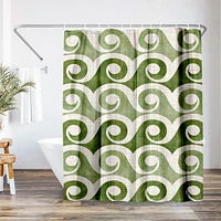 71x74 Coastal Shower Curtain