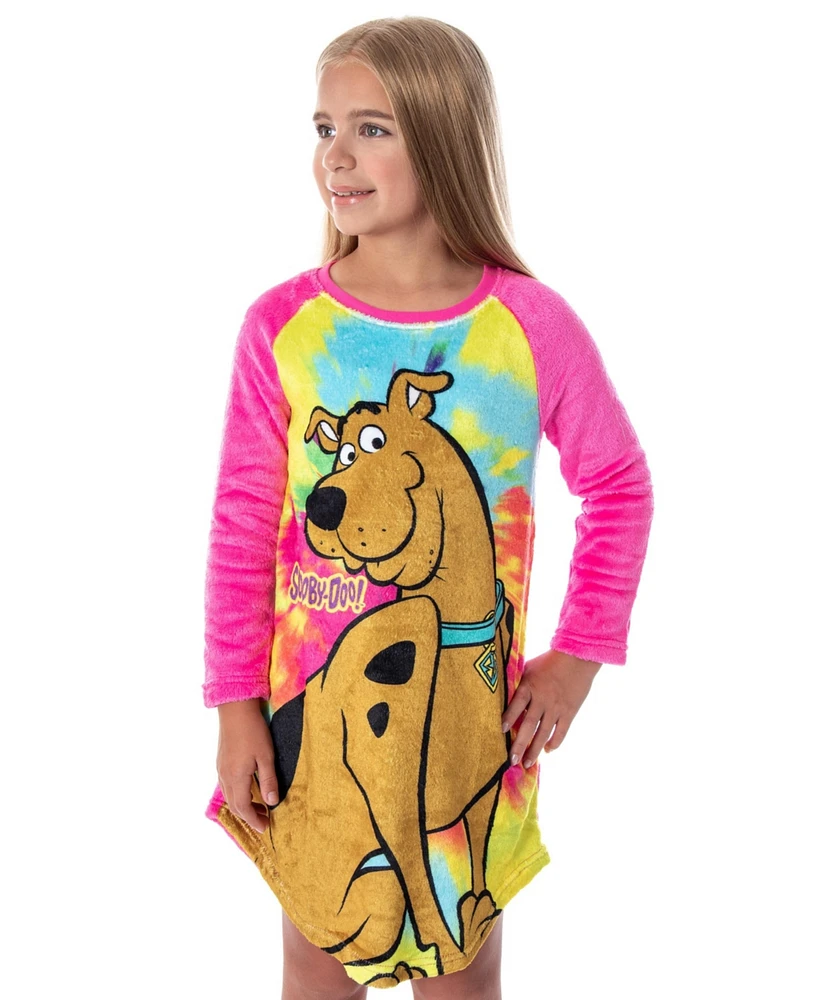 Scooby-Doo Girls Scooby Doo Tie-Dye Nightgown Pajamas (10/12)