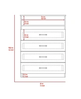 Cassville 4-Drawer 1-Shelf Dresser White