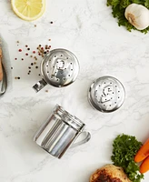 Rsvp International Endurance Stainless Steel 2 Piece 10 ounce Stovetop Salt Pepper