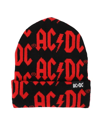 Five Nights at Freddy's Men's Acdc Logo Adult Beanie (One Size)