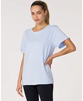 Rebody Active Women's Essentials Oversized Short Sleeve Top