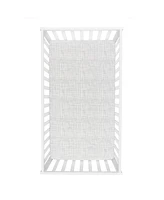 Trend Lab Criss Cross Deluxe Flannel Fitted Crib Sheet