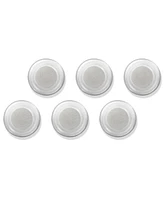 ECR4Kids MessageStor Rare Earth Magnets, Industrial Magnets, Clear, 24/6-Packs