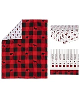 Sammy & Lou Buffalo Check 3 Piece Crib Bedding Set