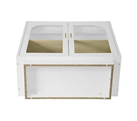 Storage Cabinet With Acrylic Door For Living Room, Dining Room, Study