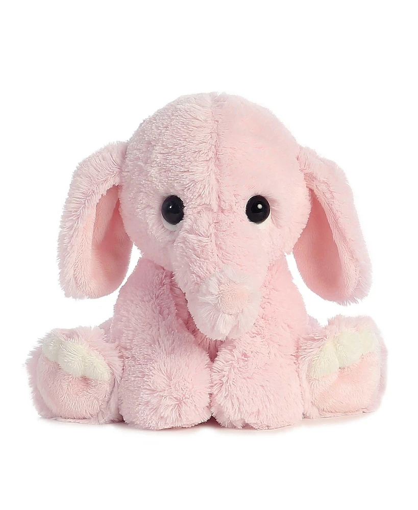 ebba Medium Pink Lil Benny Phant Playful Baby Plush Toy Pink 10"