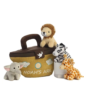 ebba Small Noah's Ark Baby Talk Engaging Baby Plush Toy Multicolor 8"