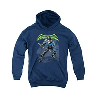 Batman Boys Youth Nightwing Pull Over Hoodie / Hooded Sweatshirt