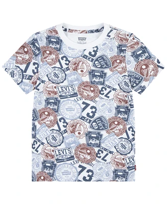 Levi's Little Boys Crest Printed Tee