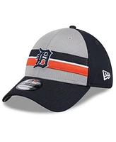 New Era Men's Gray Detroit Tigers 2024 Batting Practice 39THIRTY Flex Hat