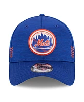 New Era Men's Royal York Mets 2024 Clubhouse 39THIRTY Flex Fit Hat