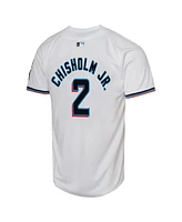 Nike Youth Jazz Chisholm White Miami Marlins Home Limited Player Jersey