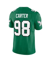 Nike Men's Jalen Carter Kelly Green Philadelphia Eagles Alternate Vapor F.u.s.e. Limited Jersey