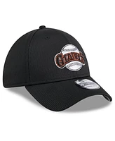 New Era Men's Black San Francisco Giants 2024 Batting Practice 39THIRTY Flex Hat