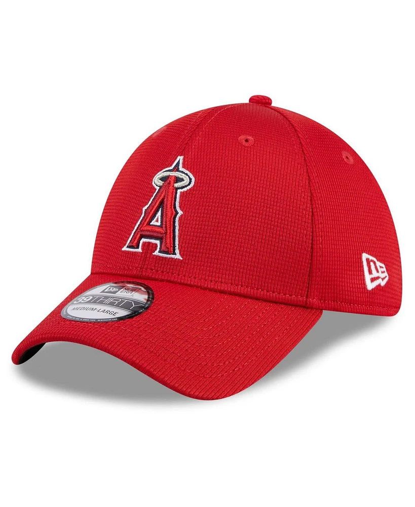 New Era Men's Red Los Angeles Angels 2024 Spring Training 39THIRTY Flex Hat