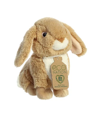 Aurora Small Lop-Eared Rabbit Eco Nation Eco-Friendly Plush Toy Brown 7.5"