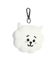 Aurora Mini Rj Keychain BT21 Lovable Plush Toy White 4"