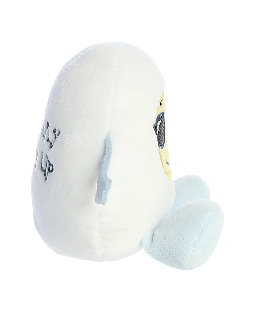 Aurora Mini Sunny Egg Eggspressions Punny Plush Toy White 3"