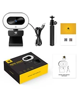 Z-edge Full Hd 1080P Webcam Auto Focus Web Camera with Tripod