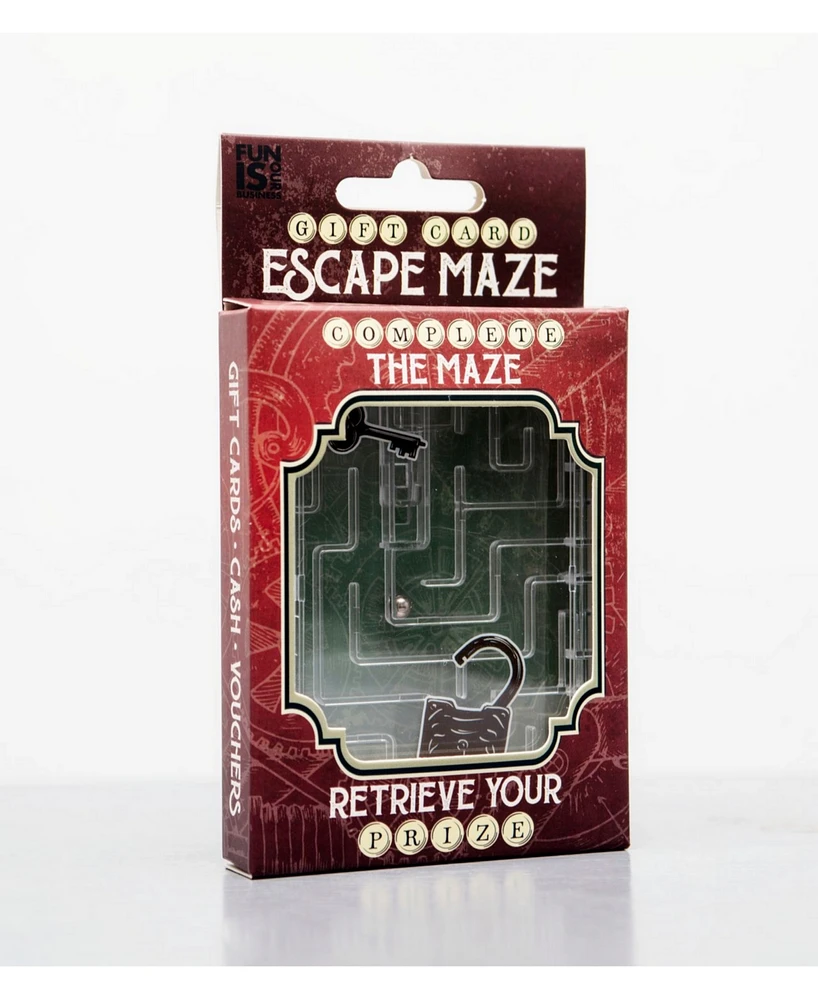 Boxer Gifts Gift Card Escape Maze